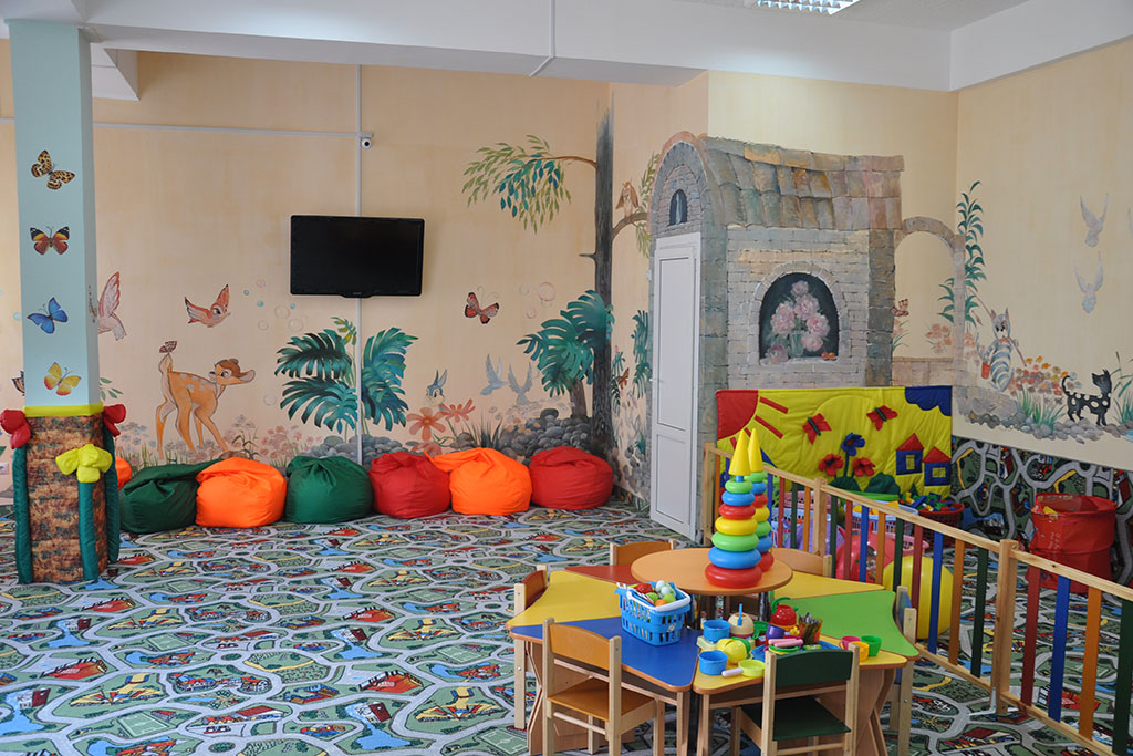 Детская комната в Отеле Солнечный для отдыха с детьми, Николаевка